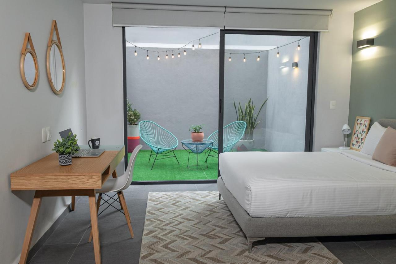 Niu Modern & Centric Lofts Apartment เม็กซิโกซิตี้ ภายนอก รูปภาพ